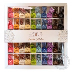Antica „Rainbow-collection” olasz trüffelválogatás ünnepi díszdobozban 350g