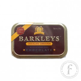 Barkleys Fahéjas étcsokoládé drazsé fém dobozkában 50g