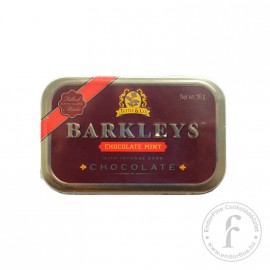 Barkleys Mentolos étcsokoládé drazsé fém dobozkában 50g