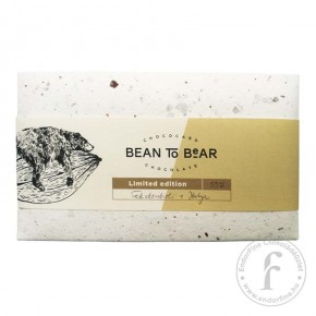 ChocoCard “Bean to Bear” feketeribizlis-ibolyás tejcsokoládé 80g