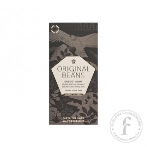 Original Beans “Cusco“ 100%-os étcsokoládé 70g
