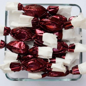 Mandulamarcipán szaloncukor étcsokoládéban 250g - cukormentes